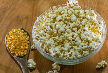 popcorn z kukurydzy
